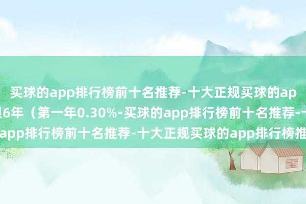 买球的app排行榜前十名推荐-十大正规买球的app排行榜推荐债券期限6年（第一年0.30%-买球的app排行榜前十名推荐-十大正规买球的app排行榜推荐