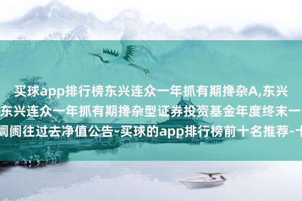 买球app排行榜东兴连众一年抓有期搀杂A,东兴连众一年抓有期搀杂C: 东兴连众一年抓有期搀杂型证券投资基金年度终末一个阛阓往过去净值公告-买球的app排行榜前十名推荐-十大正规买球的app排行榜推荐